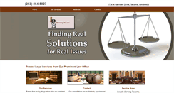 Desktop Screenshot of burbanklawoffice.com